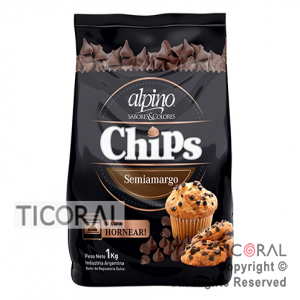 GOTAS CHIPS SEMIAMARGO X 1KG LODISER